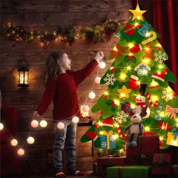 Wand-Weihnachtsbaum für Kinder