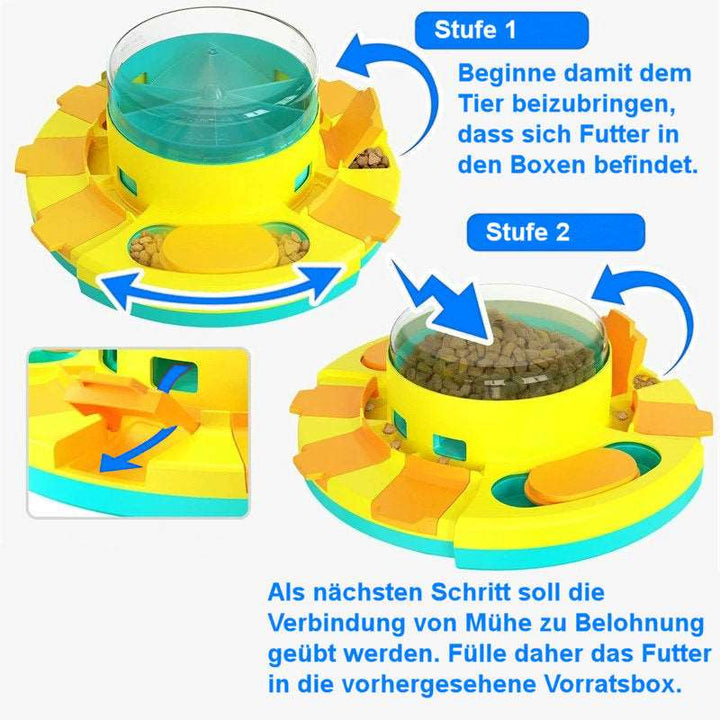 Interaktives Intelligenzspiel für Hunde