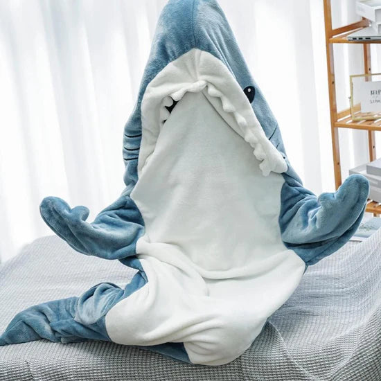 Anzug im lustigen Hai-Design (Übergröße)