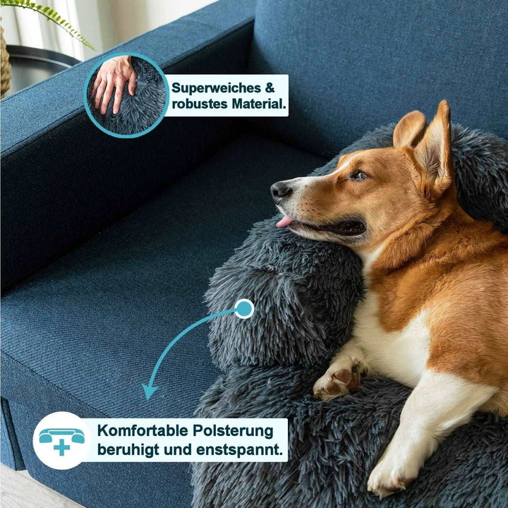 Kuscheliger Couchschutz für Haustiere